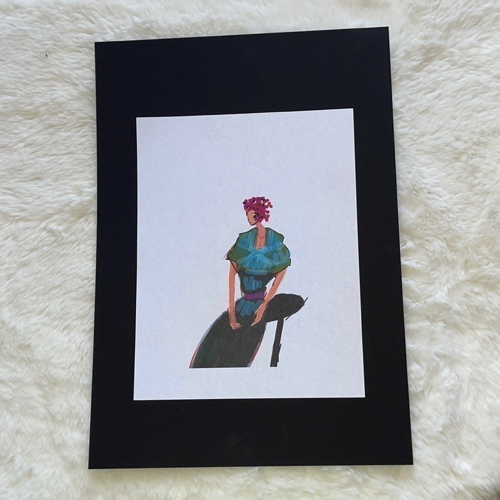 Digital art print book illustration hand made by me for my amazon book brand new